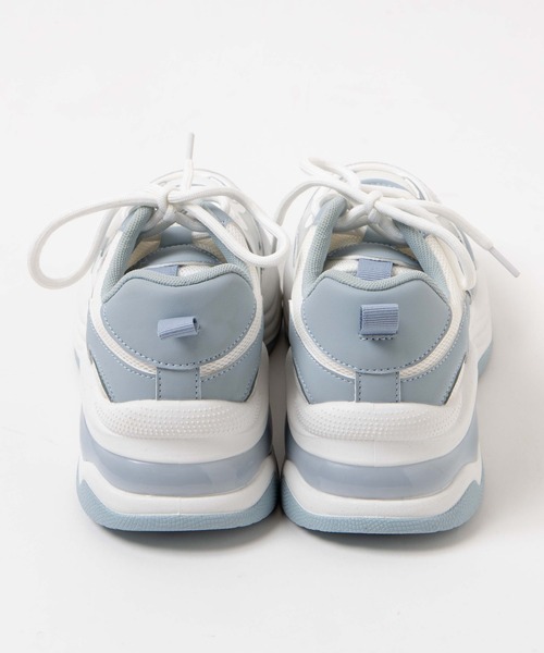 WEGO(ウィゴー)の「WEGO/クリアソールスニーカー(スニーカー・レディース・ブラック/ホワイト/サックスブルー・LARGE/MEDIUM)」の10枚目の写真