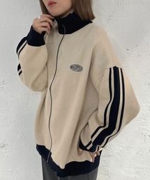 apres jour mignon | トラックジャケットニット【ZOZOTOWN限定アイテム】(カーディガン/ボレロ)