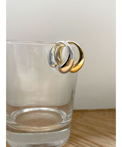 Ungrid（アングリッド）の「2wayデザインイヤ－カフ（イヤーカフ・レディース・シルバー/ゴールド・FREE）」の3枚目の写真