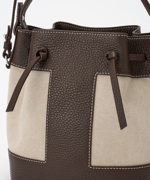 IACUCCI（イアクッチ）の「テーラ SD CANVASIDRO/CERVO（ショルダーバッグ・レディース・ダークブラウン・FREE）」の16枚目の写真