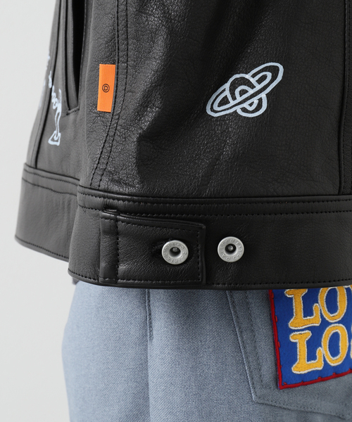 DAIRIKU（ダイリク）の「【DAIRIKU×tappei】LEATHER VEST（ライダース