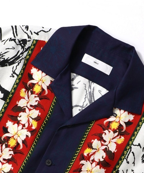 TOGA VIRILIS(トーガ ビリリース)の「TOGA VIRILIS Cupra cotton twill print shirt トーガ(シャツ/ブラウス・メンズ・ホワイト・46/48)」の3枚目の写真