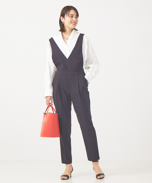 YAHKI（ヤーキ）の「【YAHKI】バケツ型ハンドバッグ（ハンドバッグ・レディース・レッド/ベージュ・フリー）」の11枚目の写真