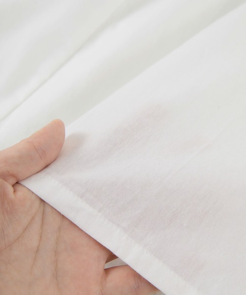 titivate(ティティベイト)の「バンドカラーボリュームギャザーワンピース(シャツワンピース・レディース・オレンジ/ライトピンク/ブラック/オフホワイト・M/S)」の14枚目の写真