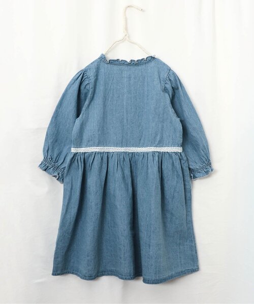 apres les cours(アプレレクール)の「着回しマルチワンピ(ワンピース・キッズ・インディゴブルー/チェック/ピンク・80/90/100/110/120/130/140)」の11枚目の写真