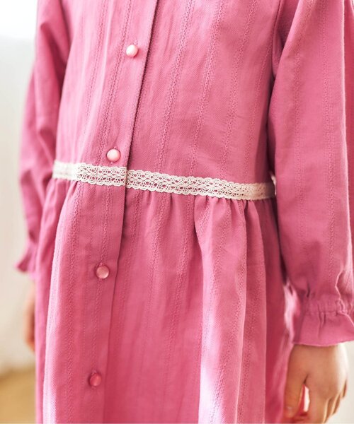 apres les cours(アプレレクール)の「着回しマルチワンピ(ワンピース・キッズ・インディゴブルー/チェック/ピンク・80/90/100/110/120/130/140)」の14枚目の写真