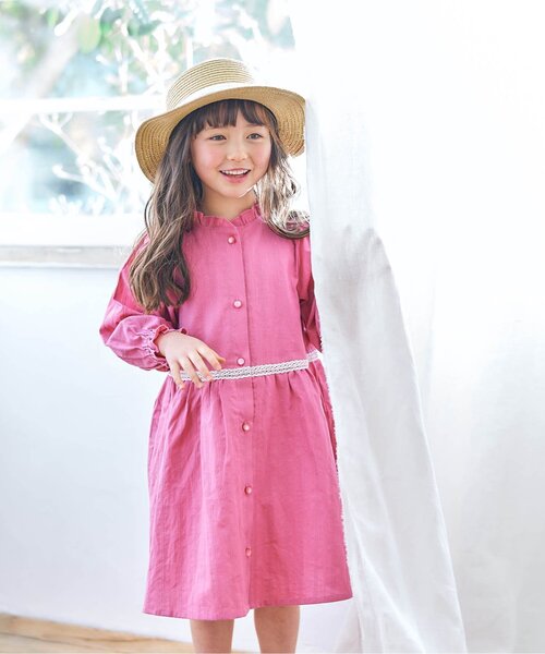 uhr 3-4y ワンピース ピンク uhr ワンピース 3-4Y ピンク