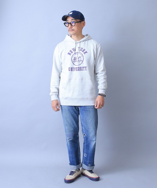 WAIPER.inc(ワイパーインク)の「NYU フードパーカー(パーカー・メンズ・ブラック/オートミール・M/L/XL)」の4枚目の写真