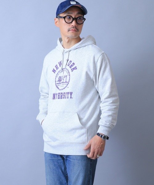 WAIPER.inc(ワイパーインク)の「NYU フードパーカー(パーカー・メンズ・ブラック/オートミール・M/L/XL)」の6枚目の写真