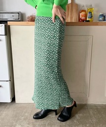 LOWRYS FARM | フラワーギャザータイトスカート　187557(スカート)