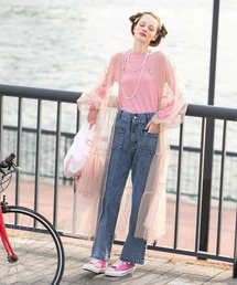 BONLECILL | フロントポケット センタープレスデニムパンツ(デニムパンツ)