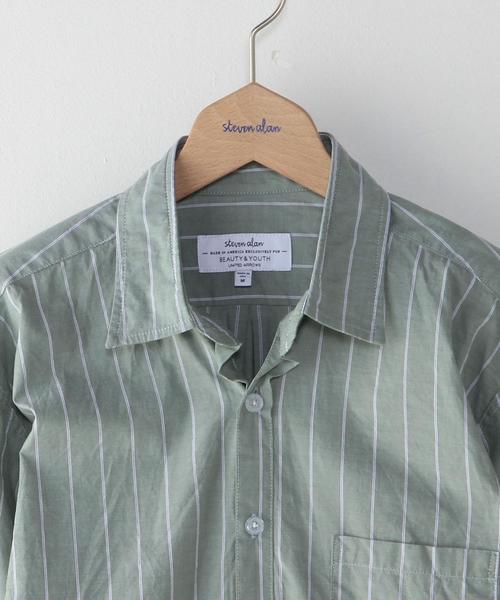Steven Alan（スティーブンアラン）の「＜Steven Alan＞ 11 GreenST RevSeam/ｼｬﾂ◆（シャツ/ブラウス・メンズ・ライム・MEDIUM/X-SMALL/LARGE/SMALL）」の3枚目の写真