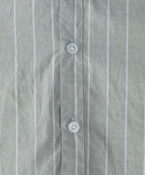 Steven Alan（スティーブンアラン）の「＜Steven Alan＞ 11 GreenST RevSeam/ｼｬﾂ◆（シャツ/ブラウス・メンズ・ライム・MEDIUM/X-SMALL/LARGE/SMALL）」の7枚目の写真