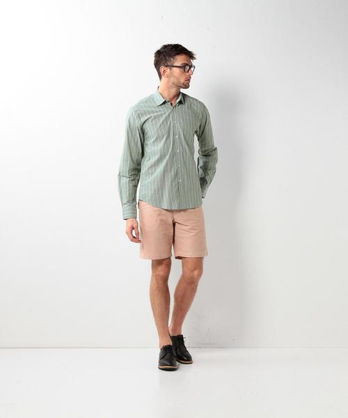 Steven Alan（スティーブンアラン）の「＜Steven Alan＞ 11 GreenST RevSeam/ｼｬﾂ◆（シャツ/ブラウス・メンズ・ライム・MEDIUM/X-SMALL/LARGE/SMALL）」の8枚目の写真