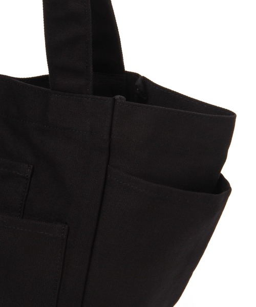 BAYFLOW（ベイフロー）の「5ポケットロゴトート（トートバッグ・レディース・ナチュラル/カーキ/ブラック・FREE）」の7枚目の写真