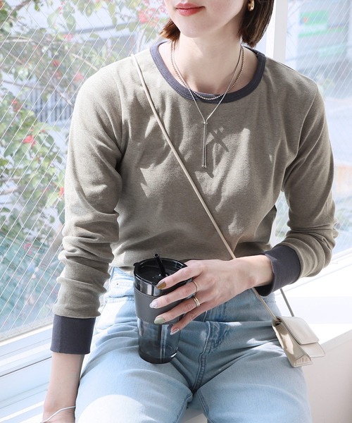 バイカラーインナーTシャツ