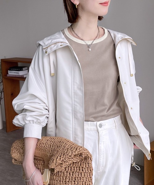 バイカラーインナーTシャツ