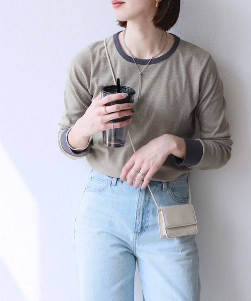 バイカラーインナーTシャツ