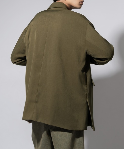 VELNUS】2way mode design over double tailored jacket / 2way