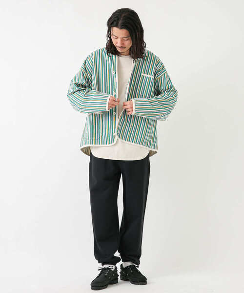 URBAN RESEARCH Sonny Label(アーバンリサーチサニーレーベル)の「『抗菌/防臭』ラウンドヘムロングスリーブTシャツ(Tシャツ/カットソー・メンズ・ホワイト/チャコールグレー/ホワイト系その他・MEDIUM/LARGE)」の16枚目の写真