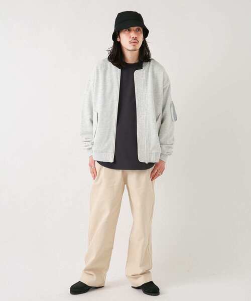 URBAN RESEARCH Sonny Label(アーバンリサーチサニーレーベル)の「『抗菌/防臭』ラウンドヘムロングスリーブTシャツ(Tシャツ/カットソー・メンズ・ホワイト/チャコールグレー/ホワイト系その他・MEDIUM/LARGE)」の14枚目の写真