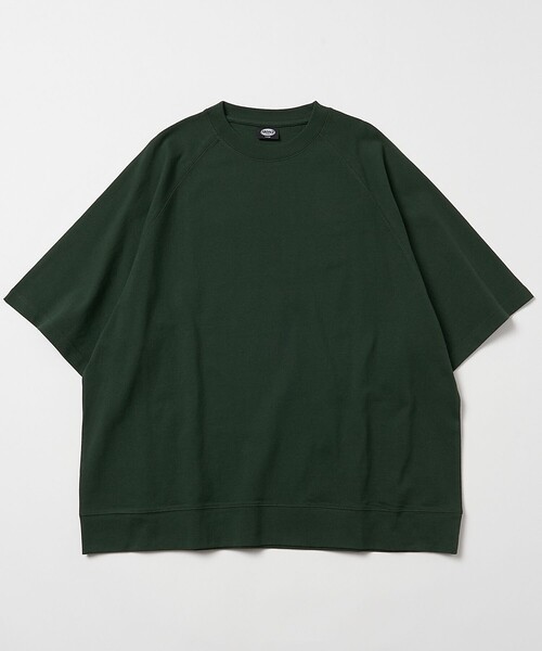 FREAK'S STORE(フリークスストア)の「【限定展開】9オンス Heavyweight ビッグシルエット ラグランスリーブTシャツ/ヘビーウェイト(Tシャツ/カットソー・メンズ・ホワイト/アッシュグレー/ブラック/ダークグリーン/ネイビー/グレイッシュベージュ・SMALL/MEDIUM/LARGE)」の19枚目の写真