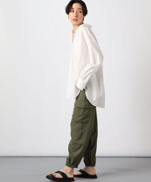 NOLLEY’S（ノーリーズ）の「タイプライタースキッパーシャツ（シャツ/ブラウス・レディース・ホワイト/ブルー系その他3・FREE）」の14枚目の写真