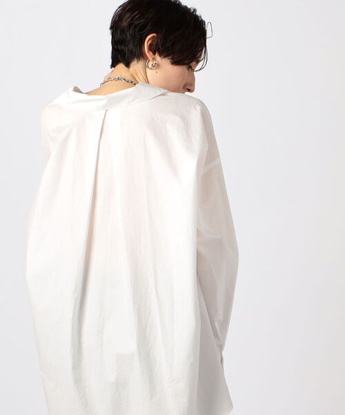 NOLLEY’S（ノーリーズ）の「タイプライタースキッパーシャツ（シャツ/ブラウス・レディース・ホワイト/ブルー系その他3・FREE）」の17枚目の写真