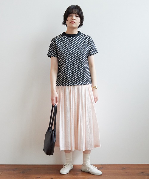 bulle de savon(ビュルデサボン)の「○papillio×gingham bulle de savon(ビュルデサボン)の「○papillio×gingham