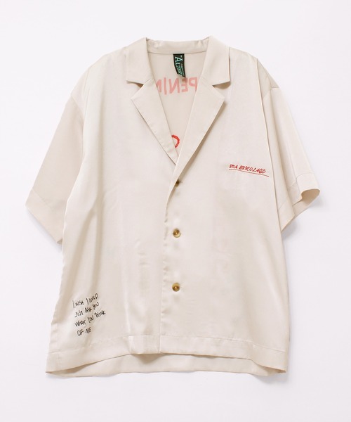 RNA(アールエヌエー)の「B2751 刺繍シャツジャケット(シャツ/ブラウス・レディース・ホワイト/イエロー/グリーン・MEDIUM)」の2枚目の写真