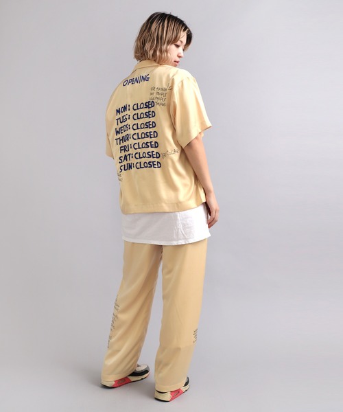 RNA(アールエヌエー)の「B2751 刺繍シャツジャケット(シャツ/ブラウス・レディース・ホワイト/イエロー/グリーン・MEDIUM)」の12枚目の写真