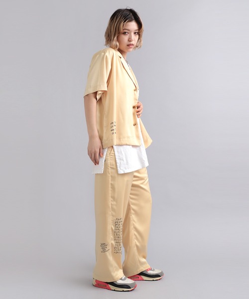 RNA(アールエヌエー)の「B2751 刺繍シャツジャケット(シャツ/ブラウス・レディース・ホワイト/イエロー/グリーン・MEDIUM)」の11枚目の写真