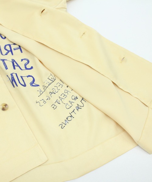 RNA(アールエヌエー)の「B2751 刺繍シャツジャケット(シャツ/ブラウス・レディース・ホワイト/イエロー/グリーン・MEDIUM)」の16枚目の写真