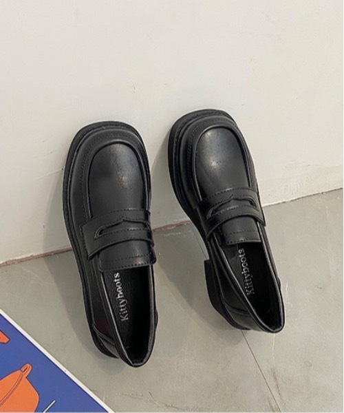Burner(バーナー)の「【OKUOKU 0909】厚底ローファー oku-shoes-624759816675-32 U(ローファー・レディース・A・39/38/35/36/37)」の14枚目の写真