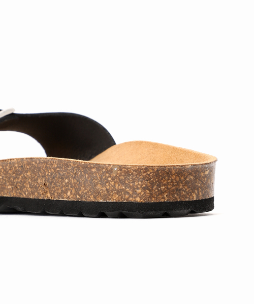 AP STUDIO(エーピーストゥディオ)の「【VINILO/ヴィニーロ】shingle buckle sandal(サンダル・レディース・ブラック・35/36/37/38/39)」の5枚目の写真