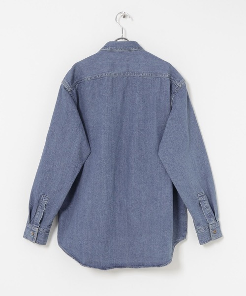 URBAN RESEARCH（アーバンリサーチ）の「JELT DENIMワークシャツ #CORKY（シャツ/ブラウス・メンズ・ライトインディゴブルー・MEDIUM/LARGE）」の17枚目の写真
