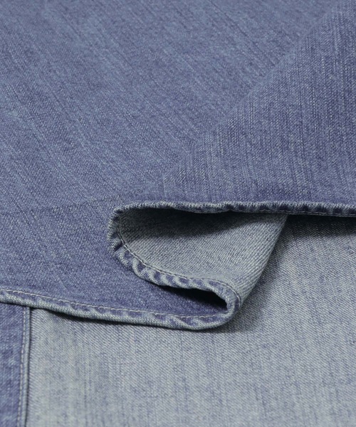 URBAN RESEARCH（アーバンリサーチ）の「JELT DENIMワークシャツ #CORKY（シャツ/ブラウス・メンズ・ライトインディゴブルー・MEDIUM/LARGE）」の18枚目の写真