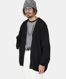 PORT BY ARK | PORT BY ARK / ポートバイアーク：High Gauge Knit Cardigan：PO13-K001[COR](カーディガン/ボレロ)