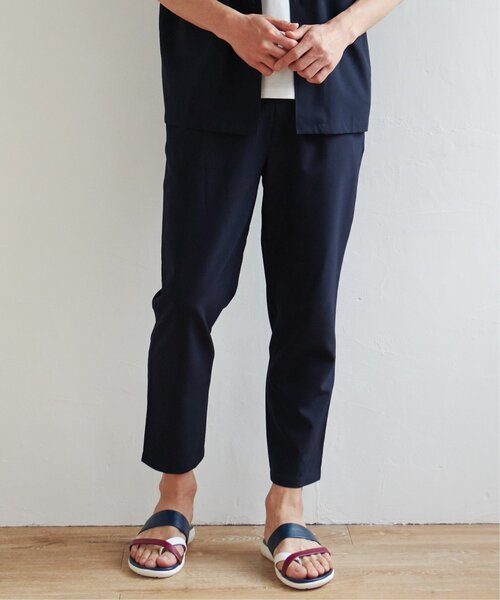 ikka（イッカ）の「【セットアップ対応】Reflax イージーアンクルパンツ（その他パンツ・メンズ・ベージュ/オリーブ/ダークネイビー・S/M/L/XL）」の3枚目の写真