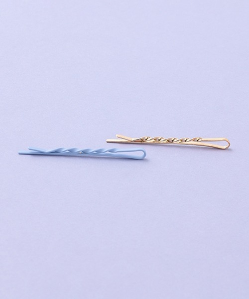LOVETOXIC(ラブトキシック)の「スクエアパッチンピンSET(その他ヘアアクセサリー・キッズ・アイボリー/ピンク/サックスブルー/ライトグリーン・FREE)」の6枚目の写真