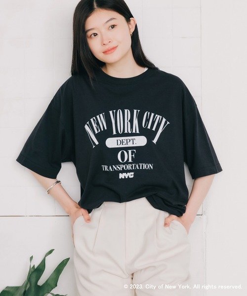 GOOD ROCK SPEED(グッドロックスピード)の「GOOD ROCK SPEED/グッドロックスピード NYC TEE Tシャツ(Tシャツ/カットソー・メンズ・ブラック・M/XL)」の1枚目の写真