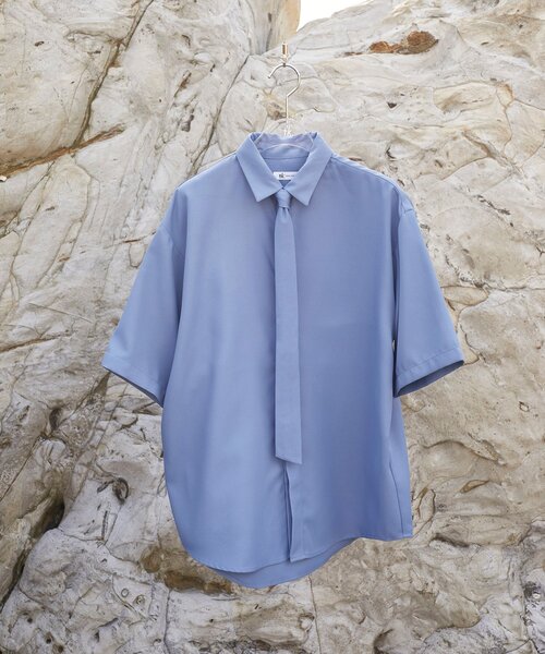 tk.TAKEO KIKUCHI（ティーケータケオキクチ）の「◆【WEB限定】多バリエシャツ（シャツ/ブラウス・メンズ・ホワイト系1/ホワイト系2/ホワイト系3/ブラック系/ブラック系1/ブラック系2/ブルー系1/ブルー系2/ホワイト/ブラック・02/03/01）」の10枚目の写真