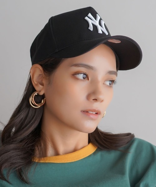 Shoowtime(ショウタイム)の「NEW ERA ニューエラ キャップ 9FORTY A&D-Frame / 940 ナインフォーティ A&Dフレーム ベースボールキャップ 帽子 MLB(キャップ・レディース・ベージュ/ブラック×ホワイト/ウッドランド/ブラック×ゴールド/ネイビー×ホワイト/ブラック系4/ブラック系5/ブラック系6/ベージュ系1/ネイビー系1/ブルー系1/ブルー系2/ブラック系3/ブラック系1/ブラック系2/レッド系1/ブラック系7/カモフラージュ・FREE)」の6枚目の写真