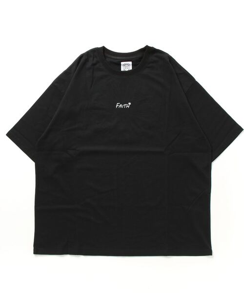 BEAVER(ビーバー)の「B omnivore/ビーオムニボー BIG FLOWER TEE 16/S オープンエンド天竺 Tシャツ(Tシャツ/カットソー・メンズ・ブラック/ホワイト・L/M)」の6枚目の写真