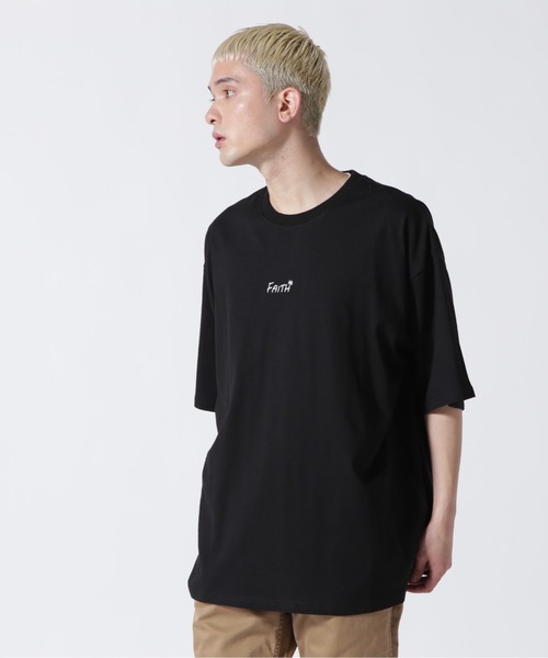 BEAVER(ビーバー)の「B omnivore/ビーオムニボー BIG FLOWER TEE 16/S オープンエンド天竺 Tシャツ(Tシャツ/カットソー・メンズ・ブラック/ホワイト・L/M)」の21枚目の写真