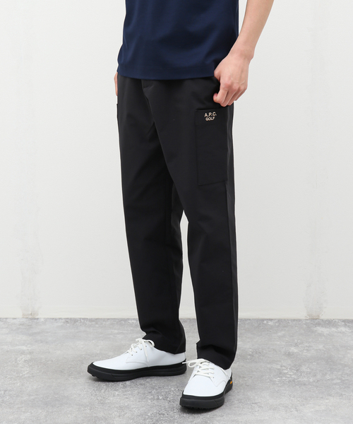 A.P.C. GOLF ブラック スタンダードパンツ