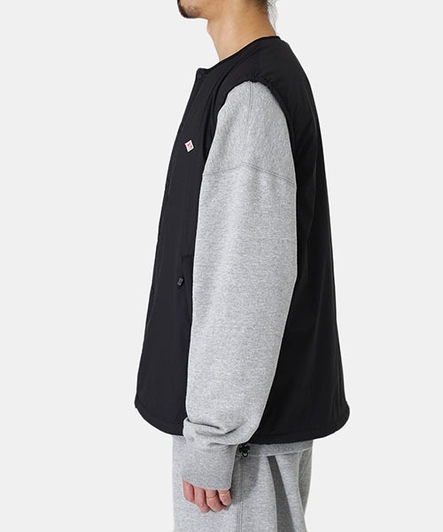 DANTON（ダントン）の「DANTON / ダントン：INSULATION VEST：DT-A0130SBT[STD]（ダウンベスト・メンズ・ブラック・XL）」の5枚目の写真