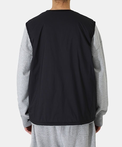 DANTON（ダントン）の「DANTON / ダントン：INSULATION VEST：DT-A0130SBT[STD]（ダウンベスト・メンズ・ブラック・XL）」の4枚目の写真