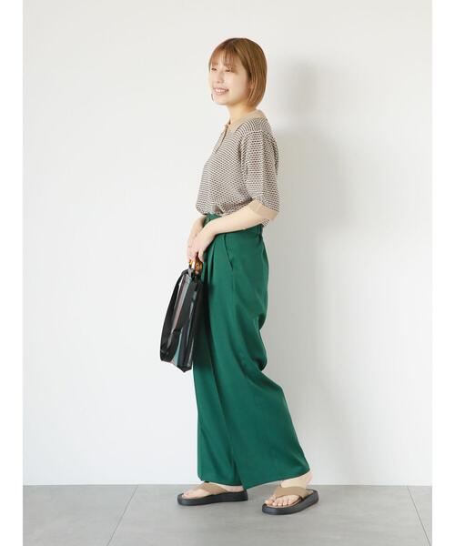 ehka sopo（エヘカソポ）の「ボリュームトングサンダル（サンダル・レディース・ベージュ/オフホワイト/ブラック・M/L）」の18枚目の写真