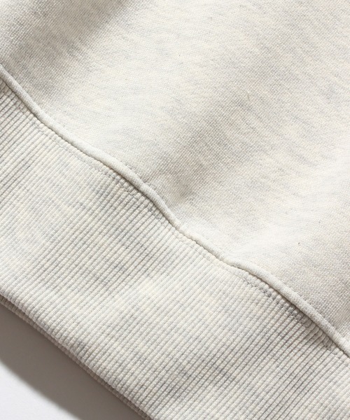 GERRY(ジェリー)の「【GERRY/ジェリー】裏起毛 ワンポイントロゴ刺繍 ハーフジップ プルオーバー スウェット(スウェット・メンズ・オートミール/ネイビー/ホワイト/ダークグレー・L/M/LL)」の12枚目の写真